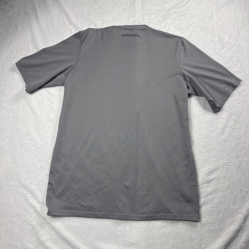 Patagonia Capilene 1 Silkweight Men's S Base Layer T-Shirt Hiking Climbing Gray - Picture 5 of 10